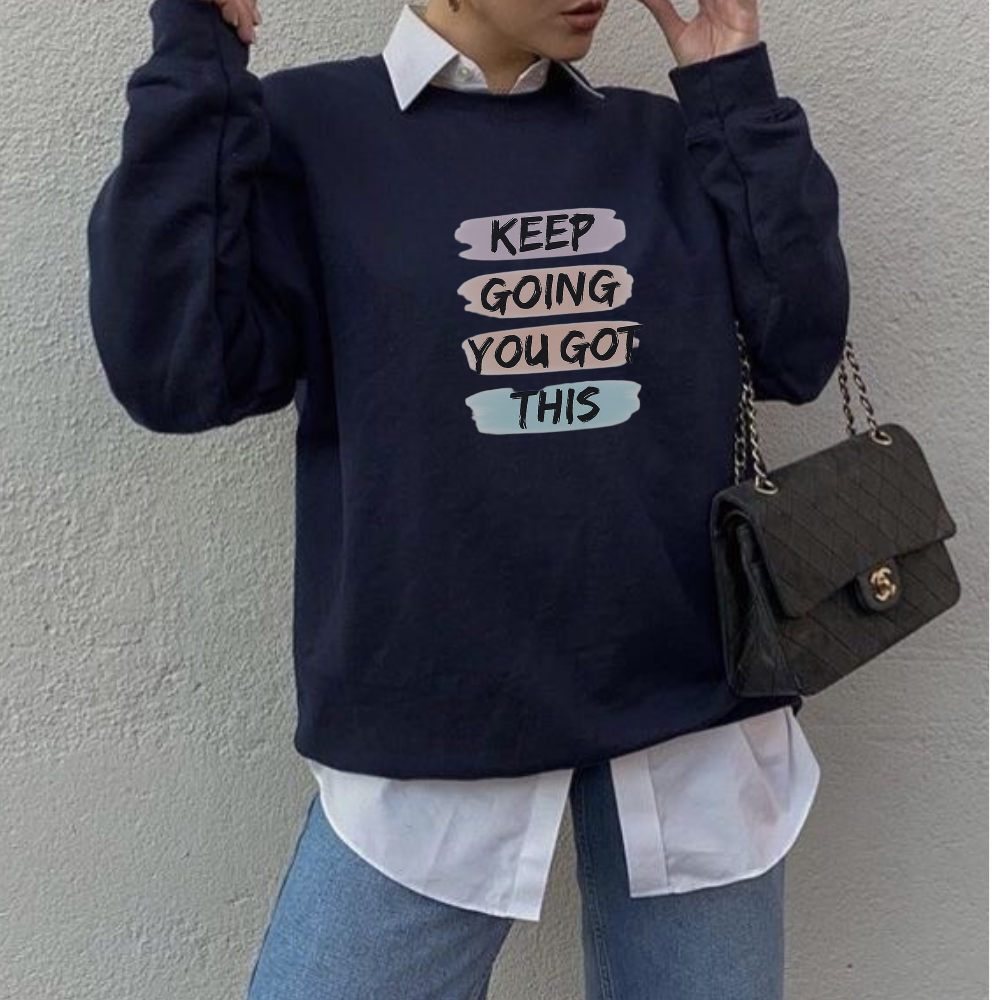 You Got This Sweatshirt | Motivational Quote Pullover | Cozy Inspirational Sweatshirt | Gift for Her | Positive Vibes Hoodie Alternative