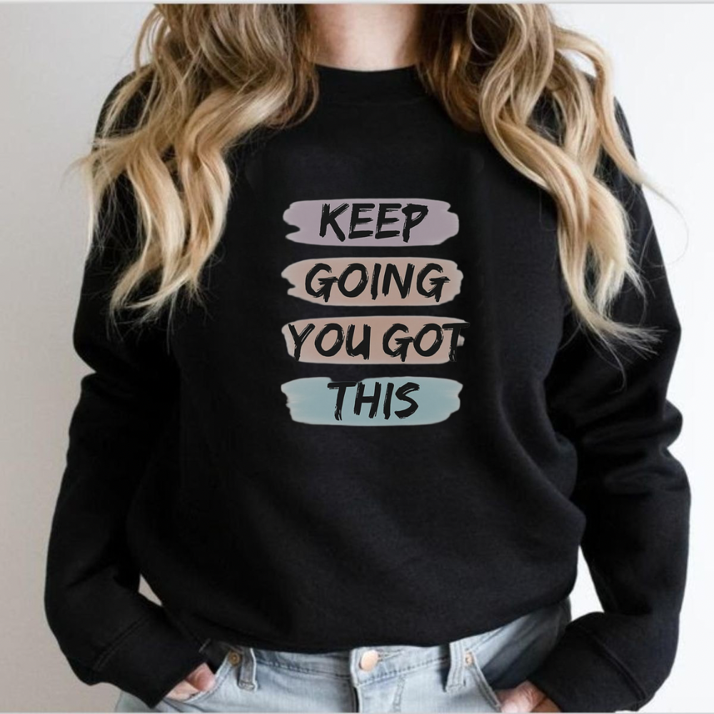 You Got This Sweatshirt | Motivational Quote Pullover | Cozy Inspirational Sweatshirt | Gift for Her | Positive Vibes Hoodie Alternative