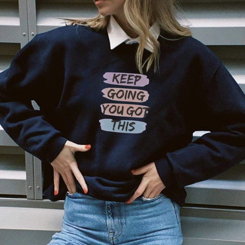 You Got This Sweatshirt | Motivational Quote Pullover | Cozy Inspirational Sweatshirt | Gift for Her | Positive Vibes Hoodie Alternative